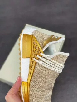 Pharrell X Adidas NMD Hu Happy Gold F99762 For Sale -Cheap Jordan Shop Pharrell x adidas NMD Hu Happy Gold F99762 For Sale 3