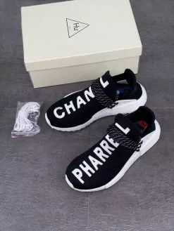 Pharrell X Adidas NMD Human Race Trail Black White For Sale -Cheap Jordan Shop Pharrell x adidas NMD Human Race Trail Black White For Sale 2