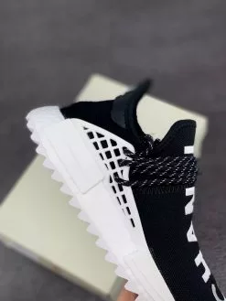 Pharrell X Adidas NMD Human Race Trail Black White For Sale -Cheap Jordan Shop Pharrell x adidas NMD Human Race Trail Black White For Sale 3