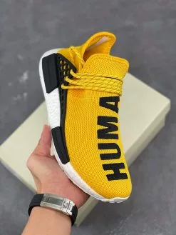 Pharrell X Adidas NMD Human Race Yellow Black BB0619 For Sale