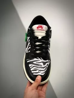 Quartersnacks X Nike SB Dunk Low “Zebra” Black/White DM3510-001 For Sale 16 Quartersnacks X Nike SB Dunk Low “Zebra” Black/White DM3510-001 For Sale -Cheap Jordan Shop Quartersnacks x Nike SB Dunk Low Zebra Black Whit DM3510 001 For Sale 5