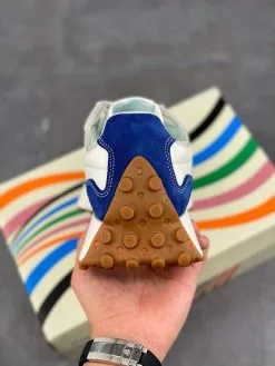 STAUD X New Balance 327 White Grey For Sale -Cheap Jordan Shop STAUD x New Balance 327 White Grey For Sale 6