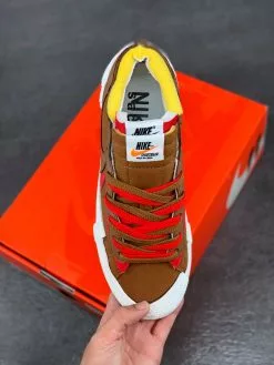 Nike Huarache Sacai X Nike Blazer Low “Light British Tan” DD1877-200 For Sale -Cheap Jordan Shop Sacai x Nike Blazer Low Light British Tan DD1877 200 For Sale 5