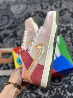 Nike SB Dunk Social Status X Nike Dunk Mid “Strawberry Milk” For Sale -Cheap Jordan Shop Social Status x Nike Dunk Mid Strawberry Milk For Sale 8