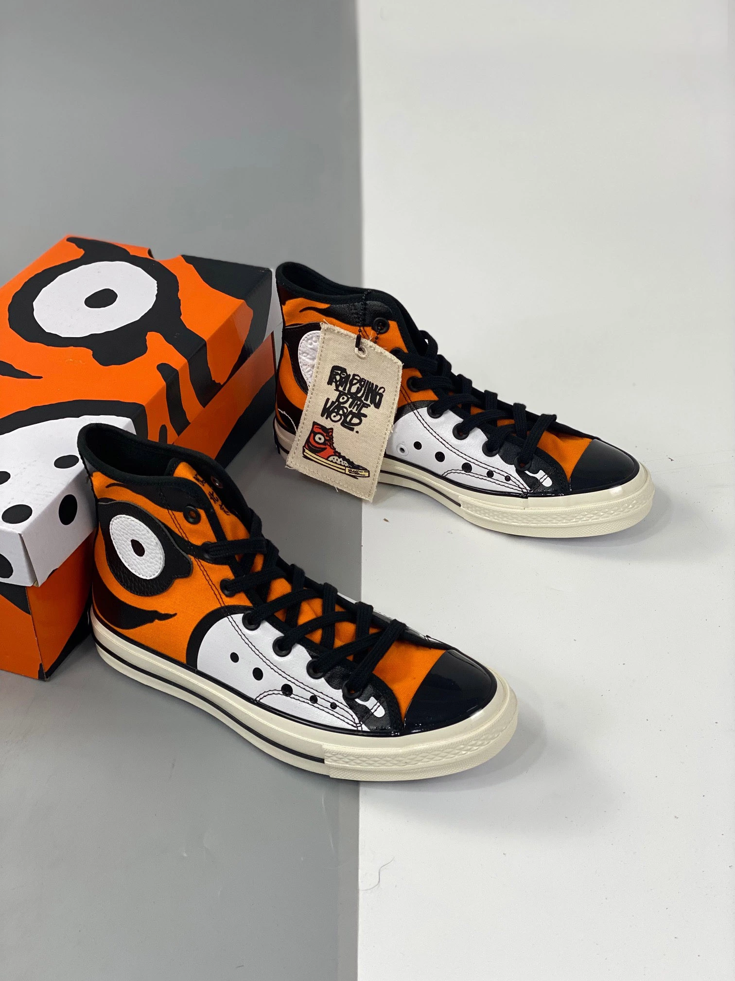 Soulgoods Converse Chuck 70 Tiger Orange 169906C For Sale 4 Soulgoods Converse Chuck 70 Tiger Orange 169906C For Sale - Image 3