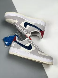 Undefeated X Nike Air Force 1 ‘5 On It’ Grey Fog/Imperial Blue For Sale 13 Undefeated X Nike Air Force 1 ‘5 On It’ Grey Fog/Imperial Blue For Sale -Cheap Jordan Shop Undefeated x Nike Air Force 1 5 On It Grey Fog Imperial Blue For Sale 3 1