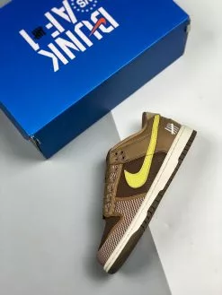 Nike SB Dunk Undefeated X Nike Dunk Low Canteen/Lemon Frost For Sale -Cheap Jordan Shop Undefeated x Nike Dunk Low Canteen Lemon Frost For Sale 2 1