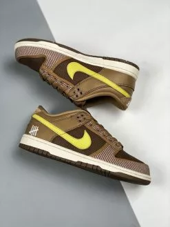 Nike SB Dunk Undefeated X Nike Dunk Low Canteen/Lemon Frost For Sale -Cheap Jordan Shop Undefeated x Nike Dunk Low Canteen Lemon Frost For Sale 3 1