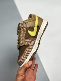 Nike SB Dunk Undefeated X Nike Dunk Low Canteen/Lemon Frost For Sale -Cheap Jordan Shop Undefeated x Nike Dunk Low Canteen Lemon Frost For Sale 4 1