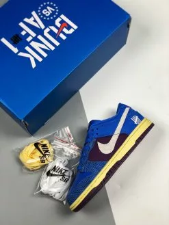 Nike SB Dunk Undefeated X Nike Dunk Low Royal/Purple-White For Sale -Cheap Jordan Shop Undefeated x Nike Dunk Low Royal Purple White 2