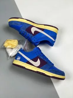 Nike SB Dunk Undefeated X Nike Dunk Low Royal/Purple-White For Sale -Cheap Jordan Shop Undefeated x Nike Dunk Low Royal Purple White 3