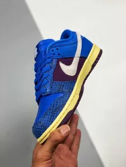 Nike SB Dunk Undefeated X Nike Dunk Low Royal/Purple-White For Sale -Cheap Jordan Shop Undefeated x Nike Dunk Low Royal Purple White 4