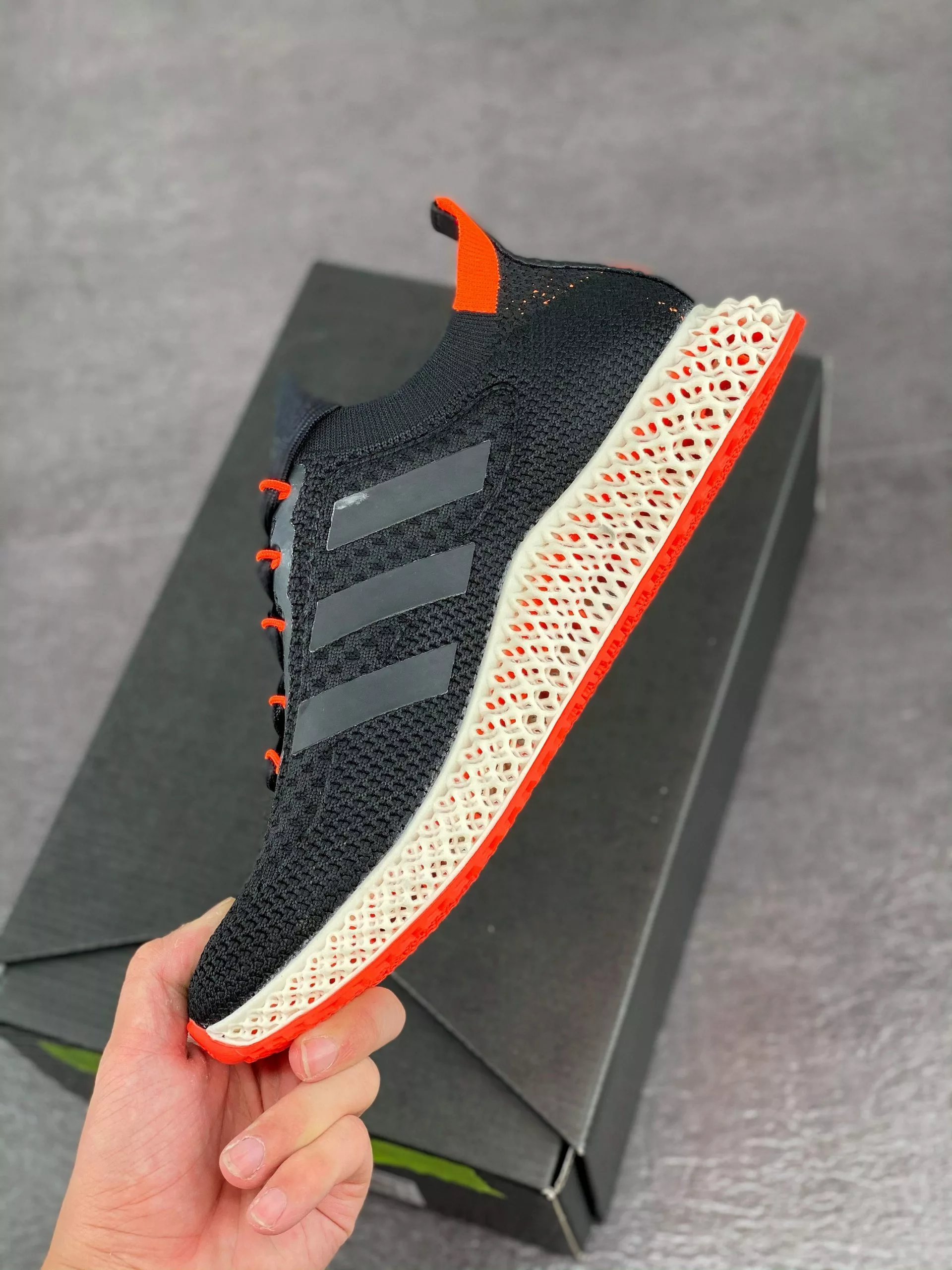 Adidas NMD Adidas 4DFWD Core Black/Core Black-Solar Red For Sale 4 Adidas NMD Adidas 4DFWD Core Black/Core Black-Solar Red For Sale - Image 3