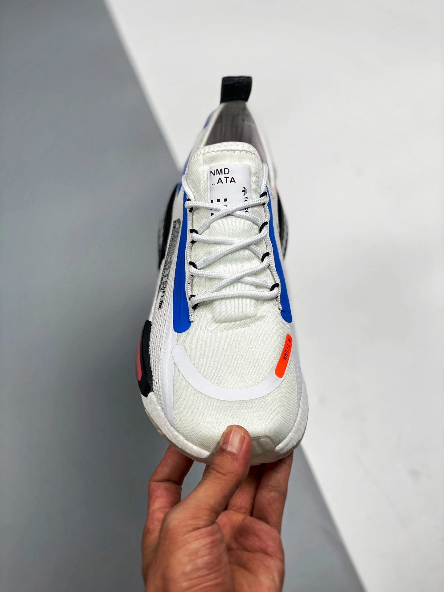 Adidas NMD R1 Spectoo White Black FZ3209 For Sale 8 Adidas NMD R1 Spectoo White Black FZ3209 For Sale - Image 6