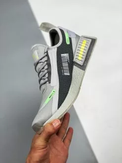 Adidas NMD_R1 Spectoo Grey One/Grey Three/Yellow Tint For Sale -Cheap Jordan Shop adidas NMD R1 Spectoo Grey One Grey Three Yellow Tint For Sale 4