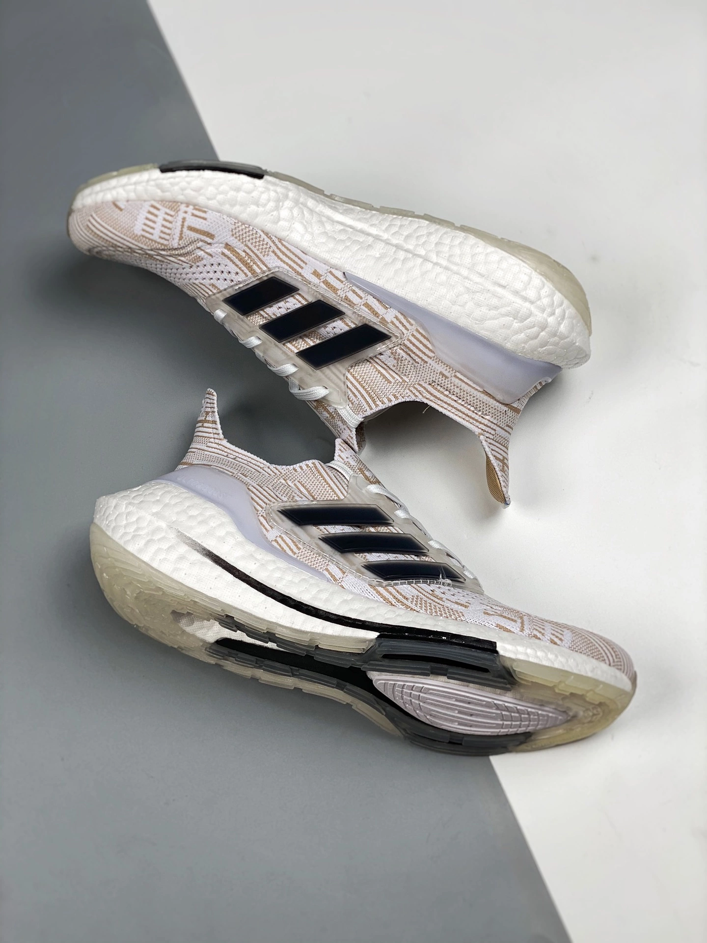 Adidas NMD Adidas Ultra Boost 2021 Primeblue Non Dyed/Black/Night Flash For Sale 6 Adidas NMD Adidas Ultra Boost 2021 Primeblue Non Dyed/Black/Night Flash For Sale - Image 4