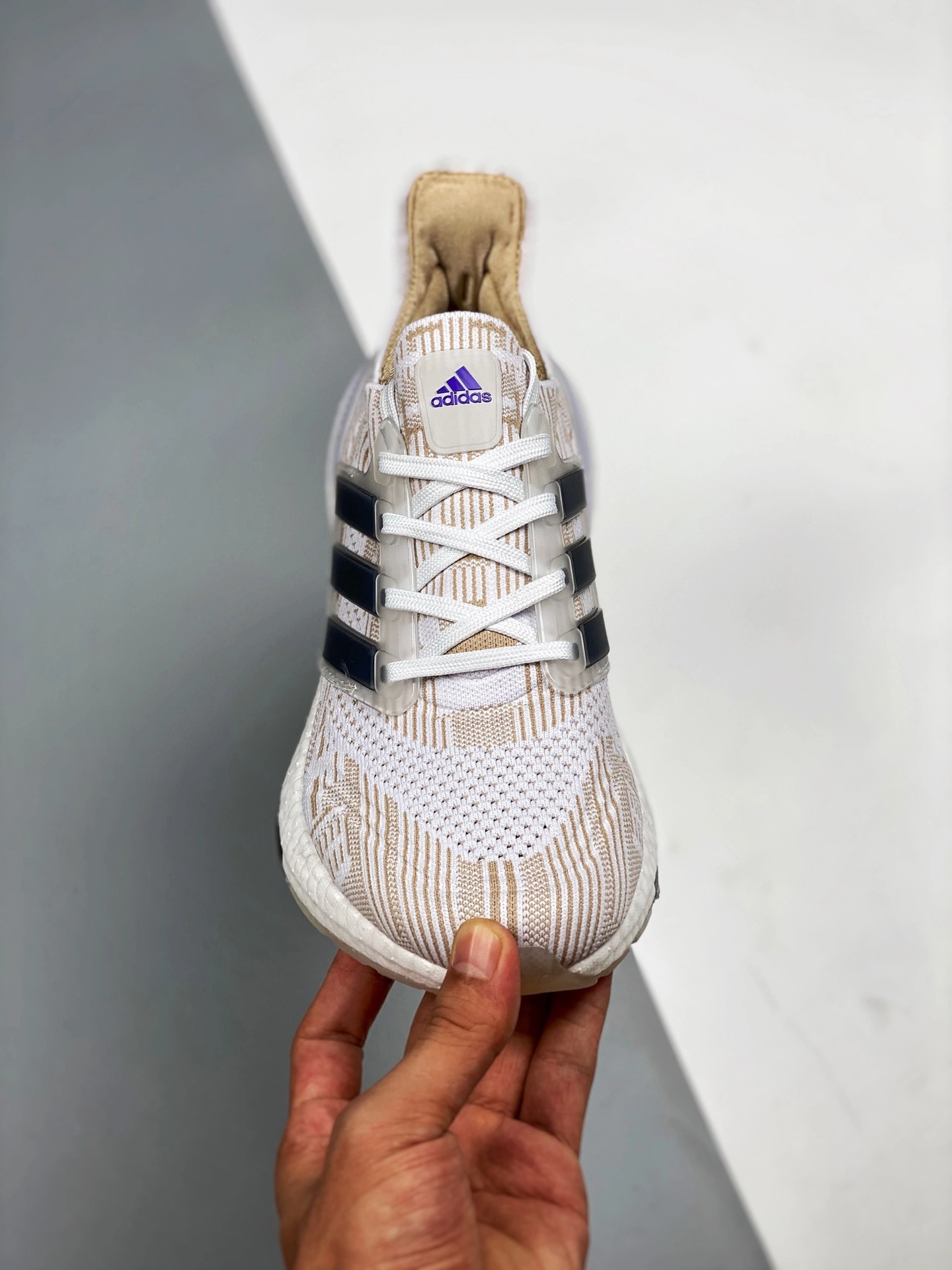 Adidas NMD Adidas Ultra Boost 2021 Primeblue Non Dyed/Black/Night Flash For Sale 8 Adidas NMD Adidas Ultra Boost 2021 Primeblue Non Dyed/Black/Night Flash For Sale - Image 6