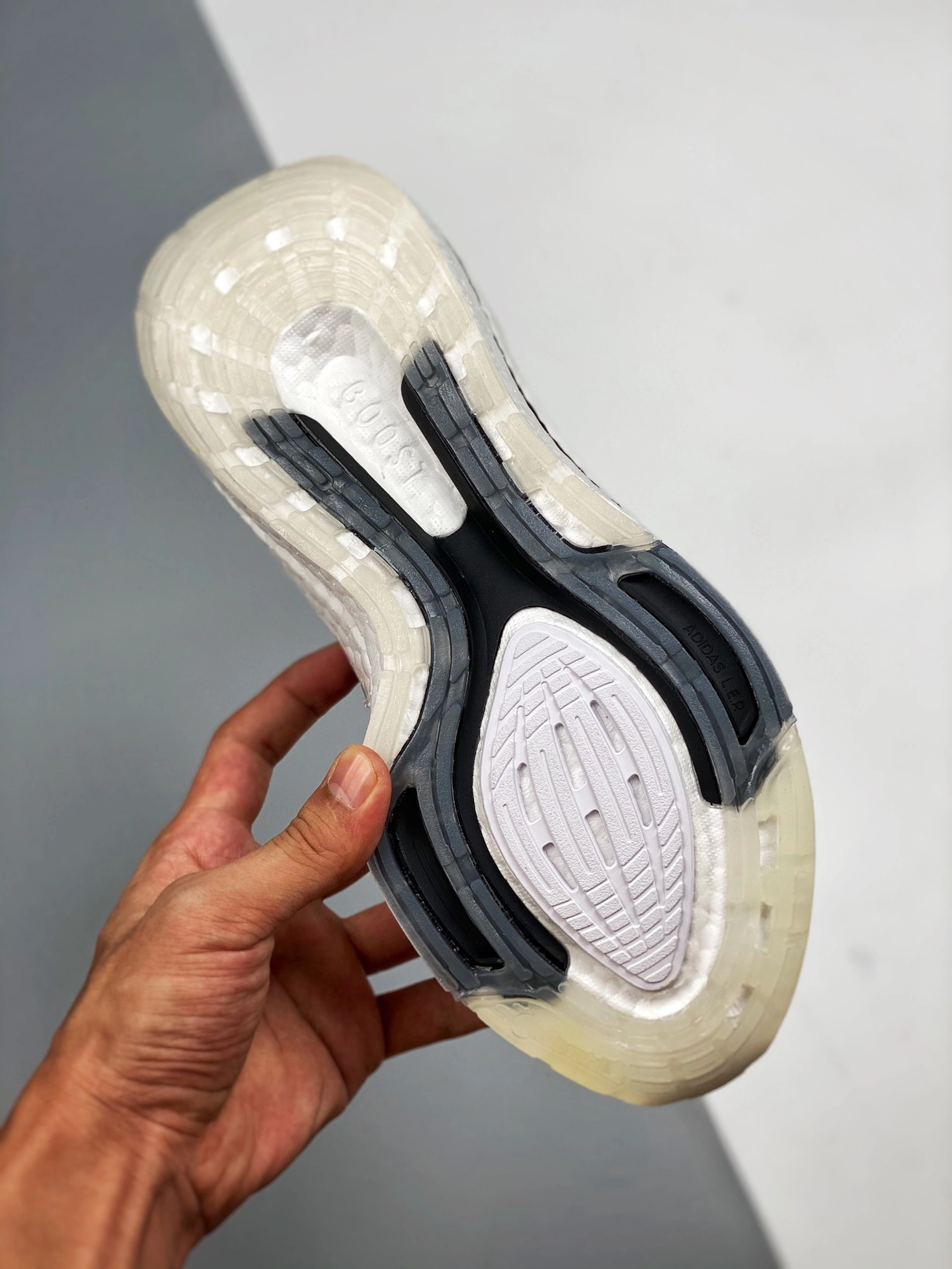 Adidas NMD Adidas Ultra Boost 2021 Primeblue Non Dyed/Black/Night Flash For Sale 9 Adidas NMD Adidas Ultra Boost 2021 Primeblue Non Dyed/Black/Night Flash For Sale - Image 7