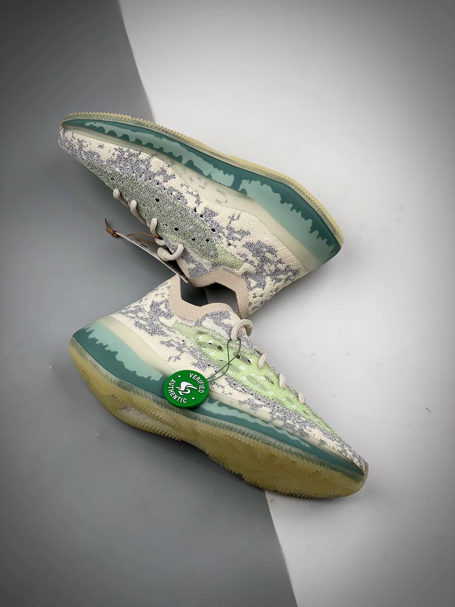 Yeezy 350-750 Adidas Yeezy Boost 380 “Alien Blue Reflective” For Sale 5 Yeezy 350-750 Adidas Yeezy Boost 380 “Alien Blue Reflective” For Sale - Image 3