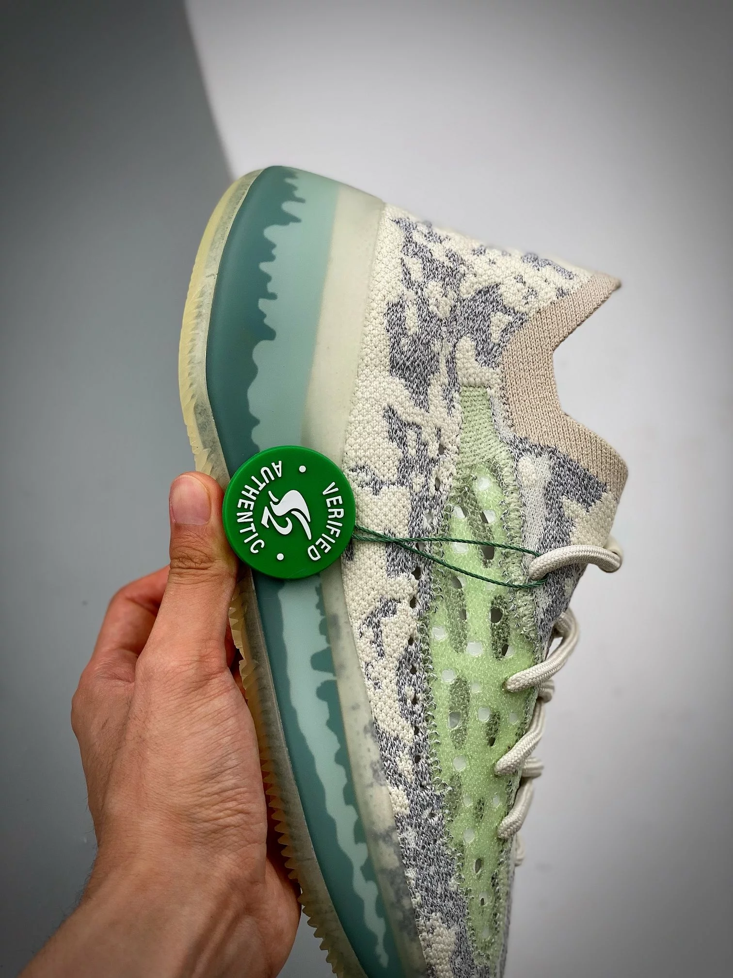 Yeezy 350-750 Adidas Yeezy Boost 380 “Alien Blue Reflective” For Sale 6 Yeezy 350-750 Adidas Yeezy Boost 380 “Alien Blue Reflective” For Sale - Image 4