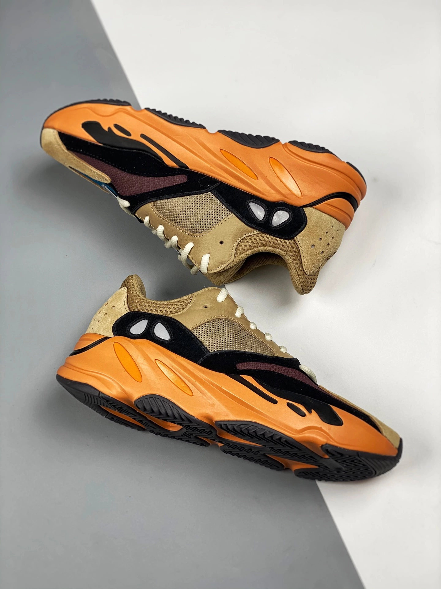 Yeezy 350-750 Adidas Yeezy Boost 700 “Enflame Amber” GW0297 For Sale 6 Yeezy 350-750 Adidas Yeezy Boost 700 “Enflame Amber” GW0297 For Sale - Image 4